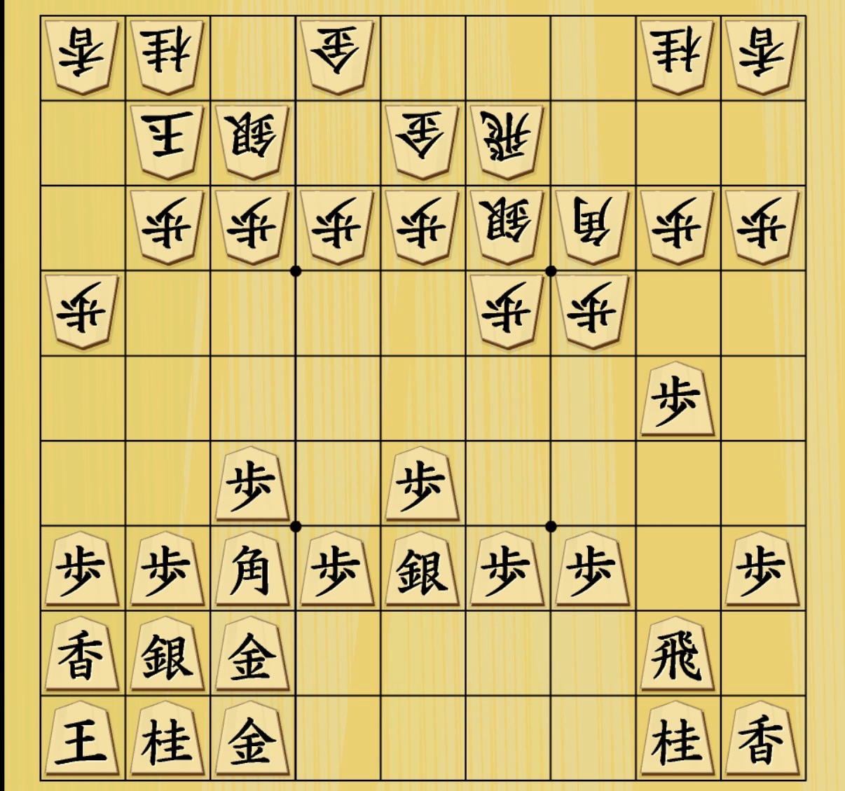 A typical Static Rook position with Yagura Castle